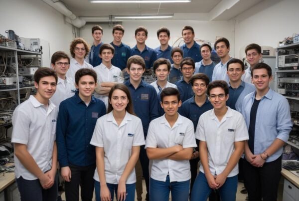 Jóvenes innovadores trabajan en limpieza de estelas satelitales