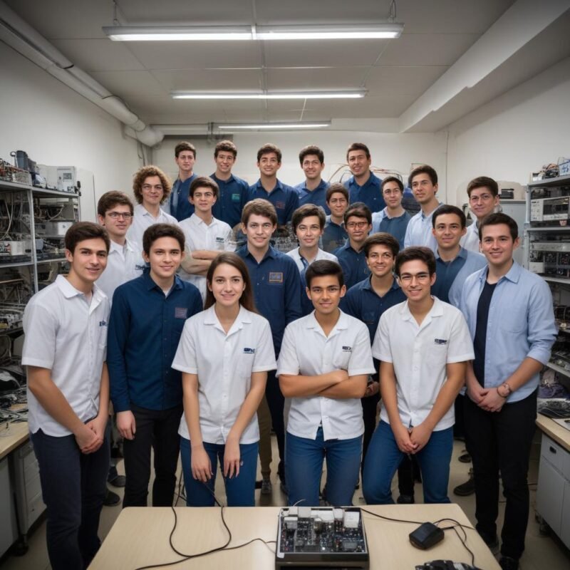 Jóvenes innovadores trabajan en limpieza de estelas satelitales