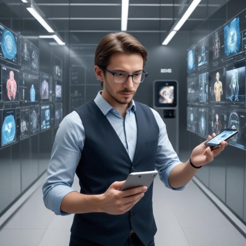 Dispositivos edge avanzados en entorno tecnológico.