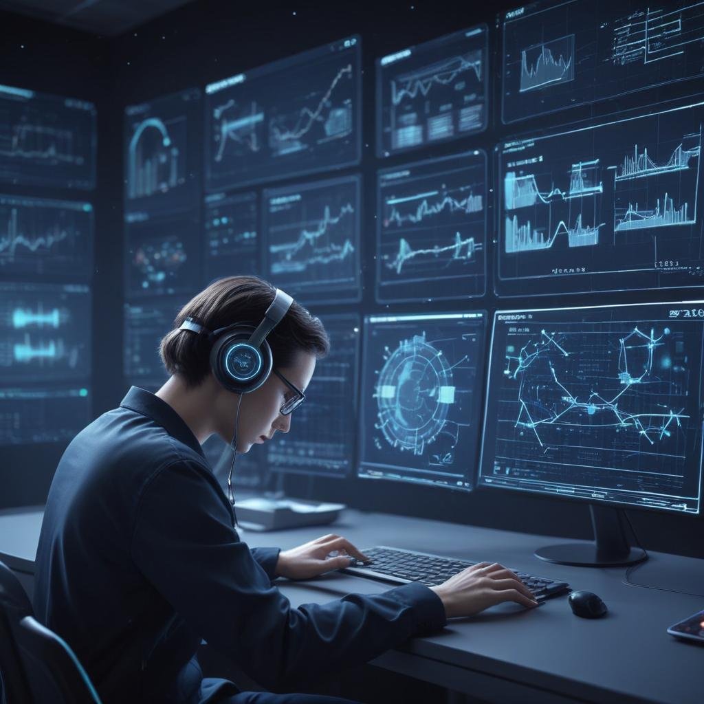 Illustration of software debugging with AI