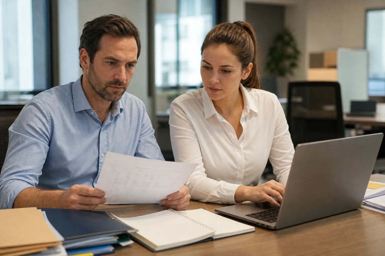 Responsable comercial supervisando agentes de ia en ventas para mantener el CRM y evitar automatizar de más