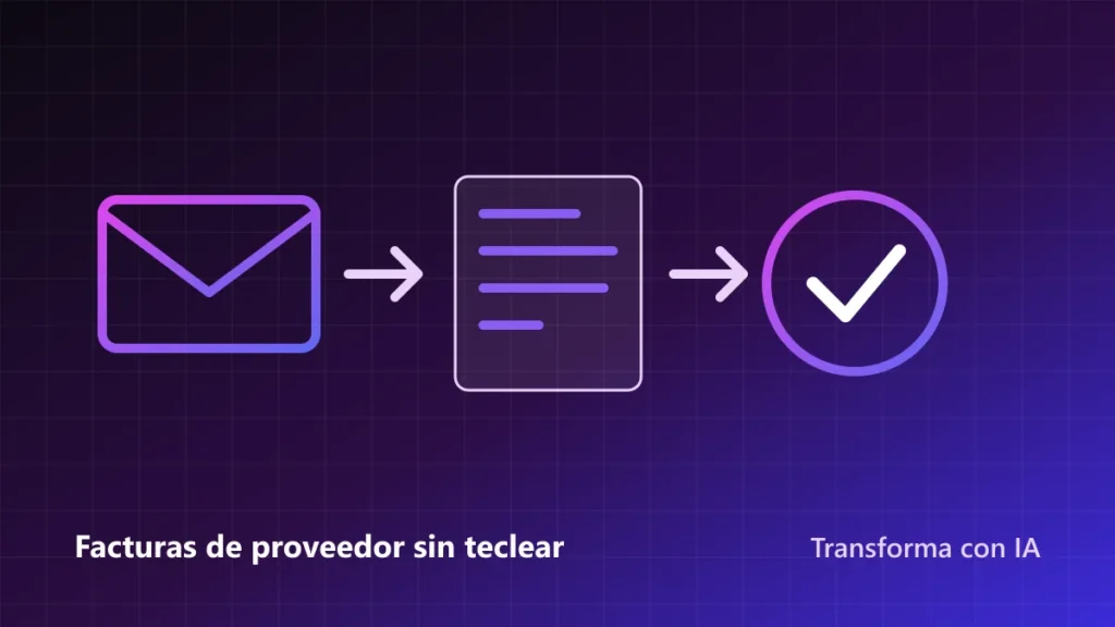 Facturas de proveedor: del correo al programa de gestión sin teclear